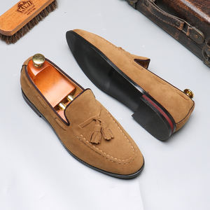 Nuevos Productos 2024, Zapatos de Vestir para Hombre con Hebilla y Correa, Estilo Moderno, Zapatos Italianos de Cuero Genuino, Mocasines Oxford - Product Image 2