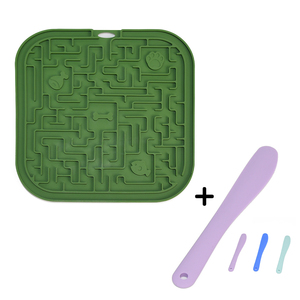 Alfombrilla de Silicona para Lamer para Mascotas, Diseño Nuevo, para Alimentar y Entretener a los Perros con Mantequilla de Maní, Reduce el Aburrimiento - Product Image 2