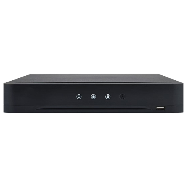 OEM 10-Channel / 16-Channel / 10-Channel with PoE NVR H.265 14TB, HD Playback IP Surveillance Recorder Multi-language Support