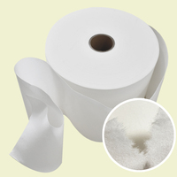 Rouleau de tissu Jumbo doux de haute qualité pour matière première papier Airlaid pour serviette en nappe en Chine