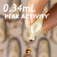 Capsules de sérum visage et cou anti-âge 0,34 ml Vitamine E Acide hyaluronique Anti-âge Nourrissant Réparateur 7 ampoules OEM ODM