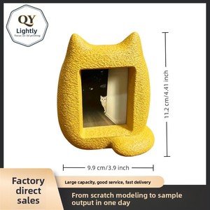Cadre photo 3D imprimé en forme de chat, support de photos instantanées de 3 pouces, présentoir de table, décoration de bureau mignonne en forme de chat, cadeau pour la maison - Product Image 6