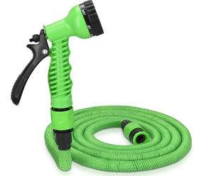 Manguera de Jardín Flexible de 3 Capas de Poliéster Antiabrasión, Diámetro de 3/4'', Presión de 4-6 Bares, Boquilla Multifunción Expandible de Pared - Product Image 3