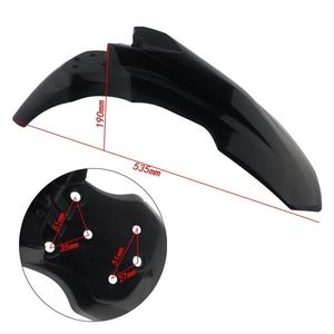 Accesorios para Motos, Guardabarros Delantero para Motocicleta Todoterreno, Apto para CRF110/CRF125/CK125, Modificación de Guardabarros Delantero de Plástico - Product Image 3