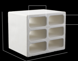 Ceramica bianca nascondiglio riparo per gamberetti <span class=keywords><strong>ciclidi</strong></span> Pleco pesci deposizione e allevamento <span class=keywords><strong>acquario</strong></span> accessorio ST-669 - Product Image 3