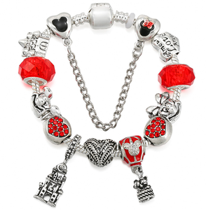 Bracelets à faire soi-même, mickey, minnie, pour enfants, filles, cadeau - Product Image 2