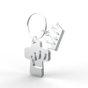 Porte-clés en alliage de Zinc coloré, 100 pièces, anneaux pour cadeaux d'affaires, vente en gros - Product Image 3