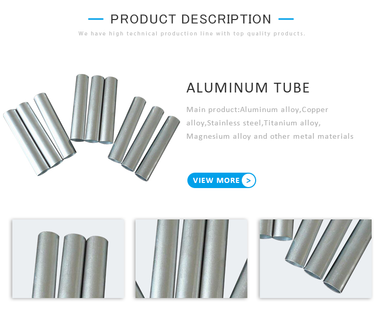 Aluminum Alloy Pipe 6061 T6 5083 5086 7075 Aluminum Hollow Tube