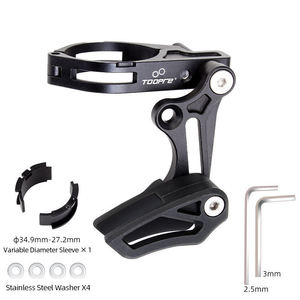 TOOPRE Guide de chaîne de vélo réglable pour <span class=keywords><strong>VTT</strong></span>, système 1x, protection de cadre, <span class=keywords><strong>pince</strong></span> 27.2-34.9MM, pour cyclisme - Product Image 2