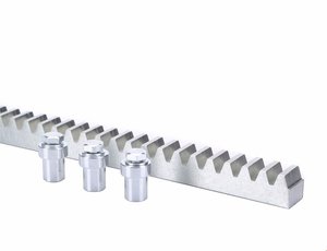 Crémaillère en nylon plastique pour portail automatique avec 4 cosses et 6 cosses et vis crémaillère en nylon - Product Image 2