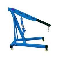 Outil de levage de moteur de voiture multi-spécifications de style fixe de 3 tonnes, grue hydraulique de petite taille pour atelier