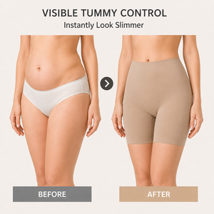 <span class=keywords><strong>Culotte</strong></span> gainante taille haute pour femme, effet ventre plat et remonte-fesses, sans couture en nylon - Product Image 2