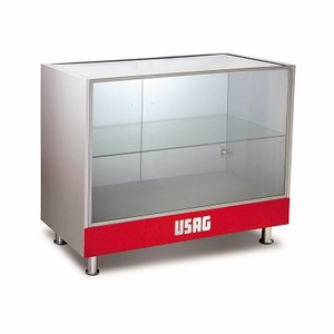 Armario de Almacenamiento Usag 1200x610x970 mm con Cerradura, Acero Inoxidable Pulido, Base con Patas Estándar, para Uso en Almacenes - Product Image 1
