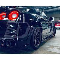 Jupe latérale en fibre de carbone de style VRS 2017 pour Nissan R35 GTR BodyKit