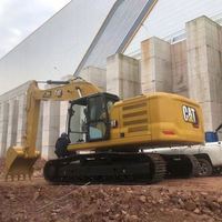 Excavator Roda Generasi Baru 330 GC 20300 kg Konsumsi Bahan Bakar Rendah untuk Mesin C7.1  Gearbox Siap Pakai untuk Pemindahan Tanah Kelas Pertambangan