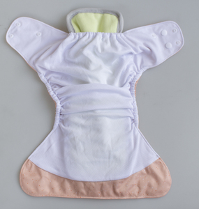 Moderne wieder verwendbare Stoff windel windeln Wasch bare Baby taschen windel mit atmungsaktivem Netznetz AWJ Futter Bauch platte Gedruckte Funktion - Product Image 4