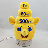 Boneka Maskot Hewan Isi Dakron, Mainan Plush Personal dengan Logo Kustom, Bahan Plush Lembut Bersertifikat CE, 30cm, MOQ 100 Pcs