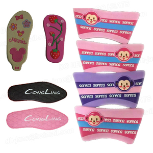 Automatic <strong>Used</strong> Rubber slippers Upper <strong>Sole</strong> Label <strong>Making</strong> <strong>Machine</strong> - Product Image 2