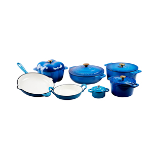 Kitchen Wares Pink <strong>Enamel</strong> Cooking <strong>Pots</strong> Cast Iron Cookware Casserole Sets for Resale