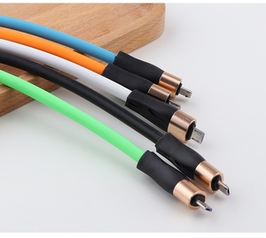 1M Silicone Pd 120W Sạc Cáp Dữ Liệu De Datos Loại C Nhanh Chóng Sạc Truyền Dữ Liệu Chargeur Cáp Dây Đối Với <span class=keywords><strong>Huawei</strong></span> - Product Image 6