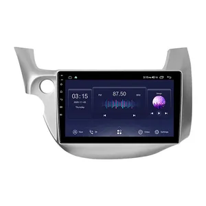 Prelingcar Android 10.0 For HONDA FIT JAZZ 2008-2013车载收音机多媒体视频播放器GPS导航无DVD 2 Din八核DSP