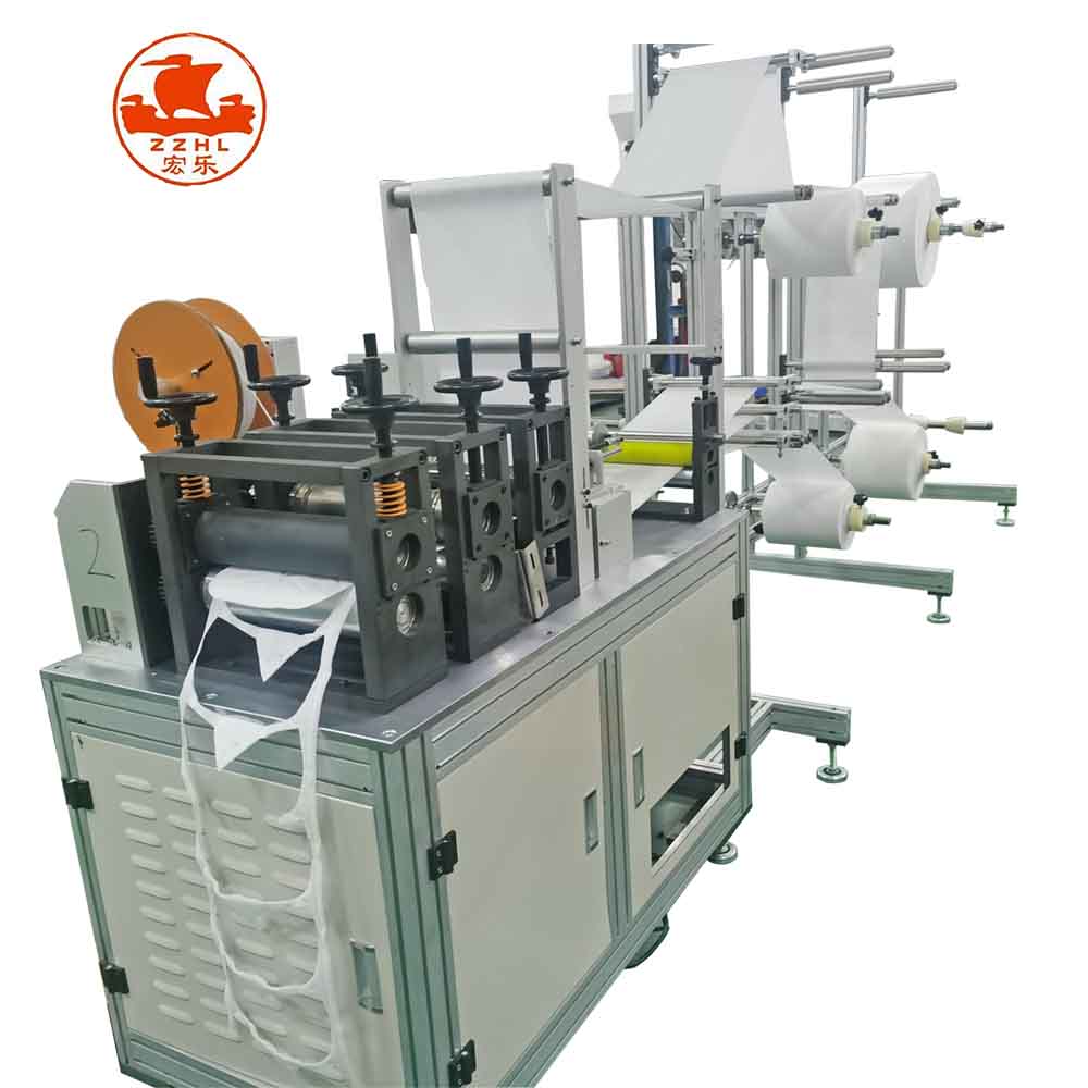 Полный автомат 3 одноразовая медицинская маска с тремя складками N95 чашки по производству мадицинских масок Ffp2 Kn95 маска машина