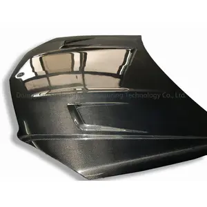 汽车发动机罩碳纤维定制材料产地碳纤维发动机罩尺寸AMG W204 C63