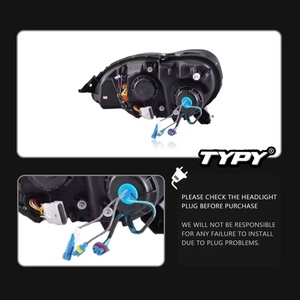 ชุดไฟหน้าสำหรับรถยนต์เมอร์เซเดส-เบนซ์ เอส-คลาส W220 ปี 1998-2005 พร้อมไฟ LED สำหรับไฟเดย์ไลท์และไฟเลี้ยว สำหรับรุ่น S320/S500 - Product Image 4