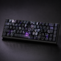 LOL Fright Night Annie 68 Key Custom PBT Dye Sublimation Keycap Set Cherry Profile for Mechanical Keyboard