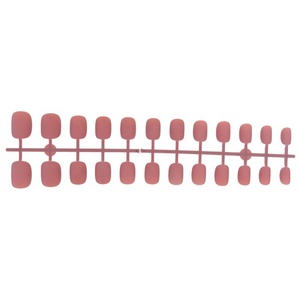 <span class=keywords><strong>Faux</strong></span> ongles carrés colorés, noirs, à pression, pour ongles carrés, colorés, grand prix, couverture complète mate, 24 pièces - Product Image 2