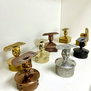 Ringhiera per Scale Moderna e Resistente, Corrimano in Vetro con Staffe in Acciaio Inox 304/316 per Balconi e Ville, Uso Esterno - Product Image 1