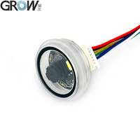 Escáner de Módulo de Código de Barras Pequeño GROW GM861S-LED con Luz de Relleno Blanca, Interfaz USB/UART, Lector de Códigos 2D/1D/QR para Arduino Windows