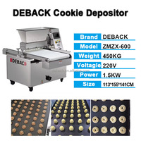 Machine à former des biscuits multifonctionnelle DEBACK, à grande échelle, entièrement automatique, à longue durée de vie, pour la farine, déposeuse de biscuits