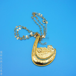 Collier Pendentif Amour Créatif en Argent et Or Bicolore avec Breloque Cœur Diamant Personnalisée - Product Image 4