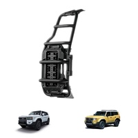 Kit d'échelle arrière en alliage d'aluminium URNIETA pour Toyota Prado LC250 - Accessoire de modification tout-terrain pour terrain accidenté 2023+