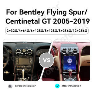 Foforfor 12.1 ''autoradio lecteur multimédia Android15 pour Bentley Flying Spur/Centinetal GT2005-2019 GPS Navigation écran tactile - Product Image 2