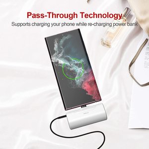 Mini Ngân Hàng Điện Nguồn Nhà Máy 4500MAh Điện Thoại Di Động Sạc Với Loại C Cắm Sử Dụng 21700 Chất Lượng Cao Pin - Product Image 6