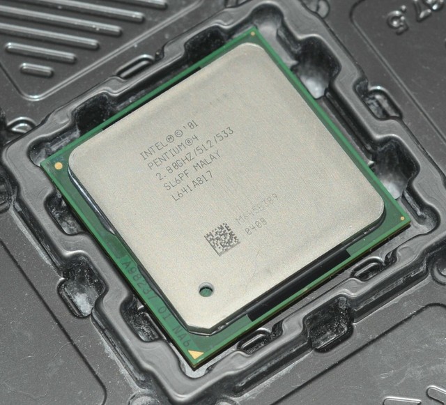 Pentium 4 2.8 Ghz 533 Mhz 512kb Socket 478 Sl6pf Free Shipping