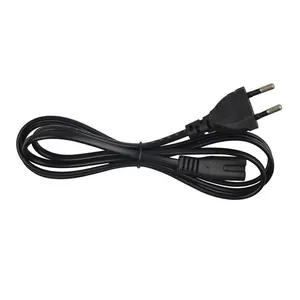 SIPU best price EU power cable 2 pin plug high quality power cords cable