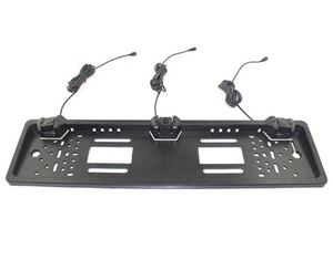 Ayuda de marcha atrás a prueba de agua Sensor de respaldo Parktronic Europlate Zumbador Alarma Número de Marco Matrícula Europea Sensor de estacionamiento de coche - Product Image 4