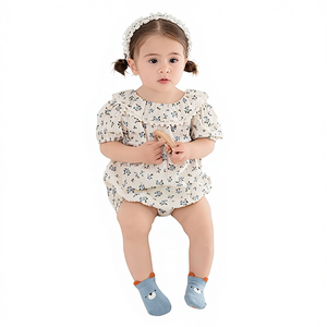 25 paires de chaussettes antidérapantes pour bébé, motif 3D mignon, design <span class=keywords><strong>bateau</strong></span> court, pour la maison, printemps-été - Product Image 1