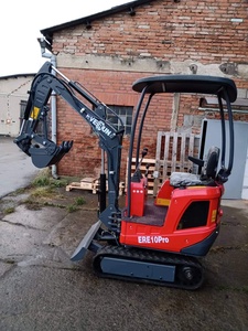 Mini-excavatrice de 1 tonne ERE10pro, excavatrice compacte sur chenilles avec 120. Béquille de déviation pour l'agriculture et la construction - Product Image 3