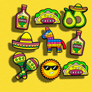 Breloques de chaussures en PVC en gros, accessoires personnalisés pour sabots, motifs Christian, Chat, Papa, Sports, Baseball, <span class=keywords><strong>Basketball</strong></span>, Football, Dessins animés, gratuits - Product Image 1