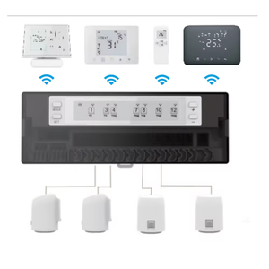 HY522 Heating Wireless Central Control Box <strong>12</strong> Zone Control Smart Wifi <strong>Thermostat</strong> Use for Gas Boiler Water Heating - Product Image 1