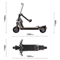 Bester Preis Ninebot GT1 Elektroroller Max Reichweite 70KM Leistungsstarker Motor 1400W GT Serie Elektroroller