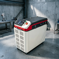 CORAL Nouvelle machine de nettoyage au laser à fibre de qualité industrielle, à économie d'énergie, haute précision, pour enlever la rouille sur le métal, le bois et la pierre