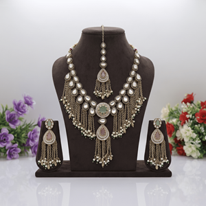 Antique Gold Plated Imitation Tassel <b>Charm</b> <b>Necklace</b> Trendy Women's Engagement RSBCREATION - Product Image 1