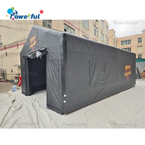 Tente de simulation de golf gonflable pour événements sportifs en plein air, imperméable, avec écran - Product Image 5