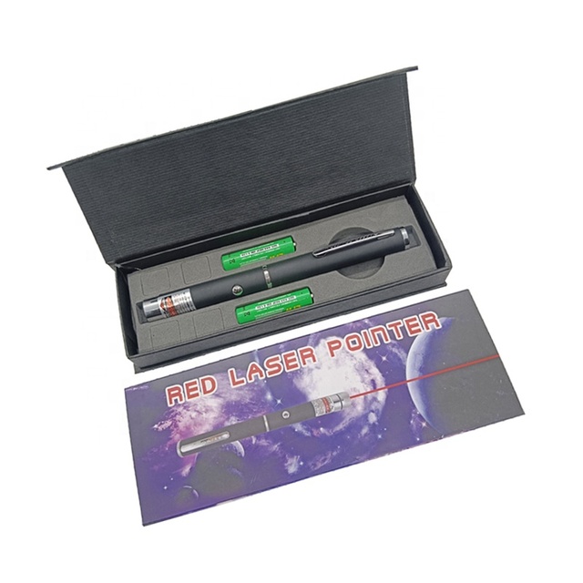 Red Laser Cat Pointer with Box and 2pcs AAA Batteries Green Cat Laser Pointer Blue Violet Purple Pointer