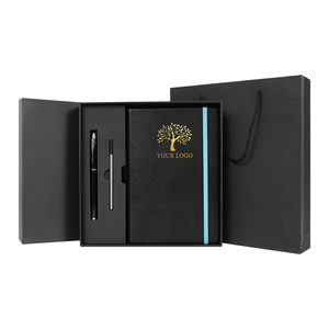 Hộp quà tặng với bút bán buôn tùy chỉnh đơn giản nhỏ <span class=keywords><strong>notepad</strong></span> Túi kinh doanh máy tính xách tay bút chèn máy tính xách tay - Product Image 5